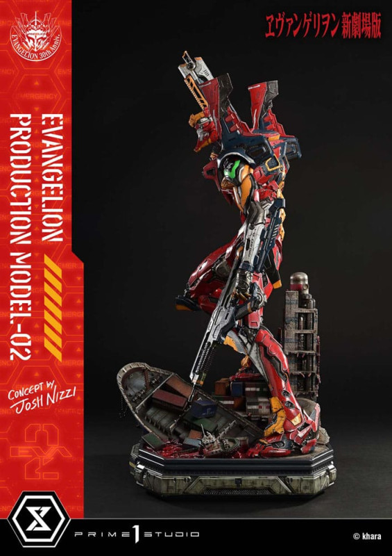 Rebuild of Evangelion Ultimate Diorama Masterline Series Statue Evangelion Production Model-02 (Conc 8