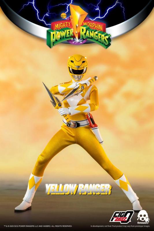 Mighty Morphin Power Rangers: Yellow Ranger - FigZero Action Figure 1/6 - ThreeZero