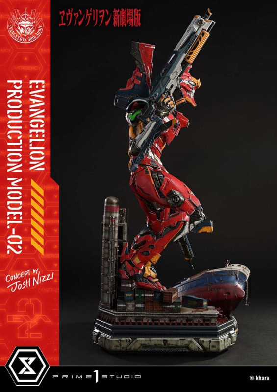 Rebuild of Evangelion Ultimate Diorama Masterline Series Statue Evangelion Production Model-02 (Conc 10