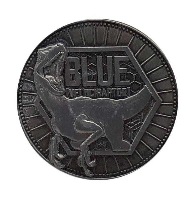 Jurassic World Collectable Coin Blue Limited Edition