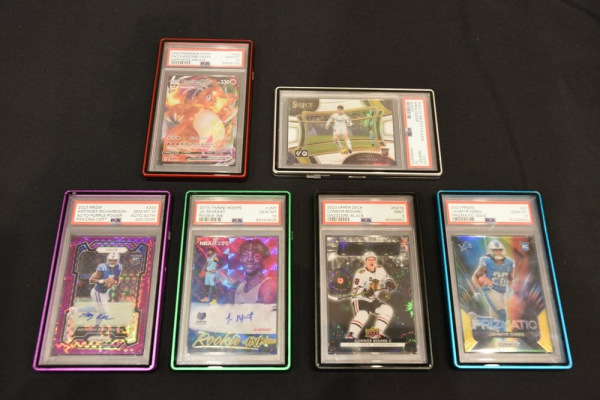 Slab Case Protectors for PSA Graded Cards Red 2