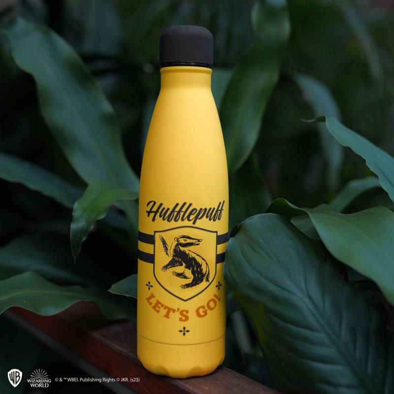 Harry Potter Thermo Water Bottle Hufflepuff Let's Go