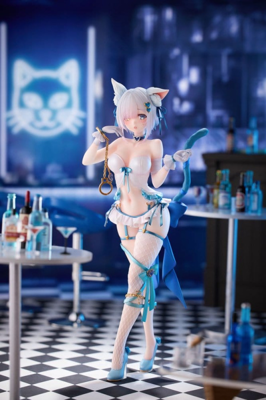 Original Character PVC Figure 1/7 Shibarare Neko Putika-chan Deluxe Edition 26 cm 4