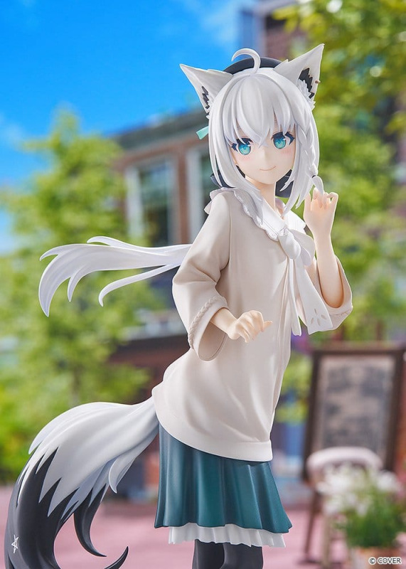 Hololive Production G.S. Collection PVC Figure 1/7 Shirakami Fubuki: Date Style - Casual Outfit Ver. 1