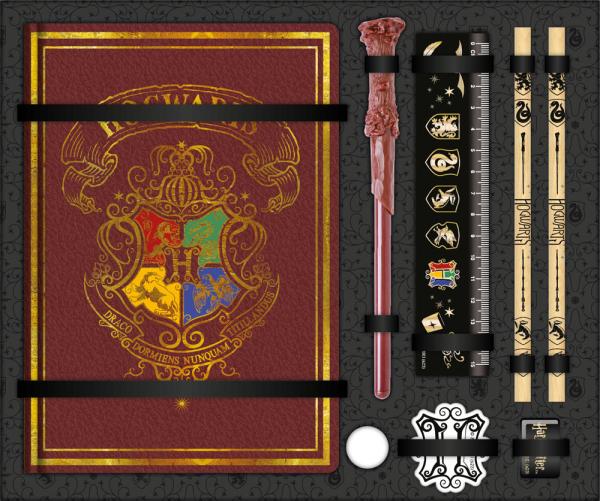 Harry Potter Writing Set Keepsake Colourful Crest