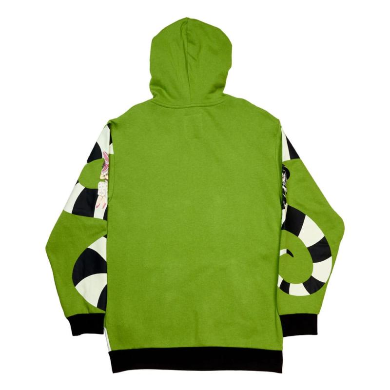 Beetlejuice by Loungefly Hoodie Sweater Unisex Glow in the Dark Size S