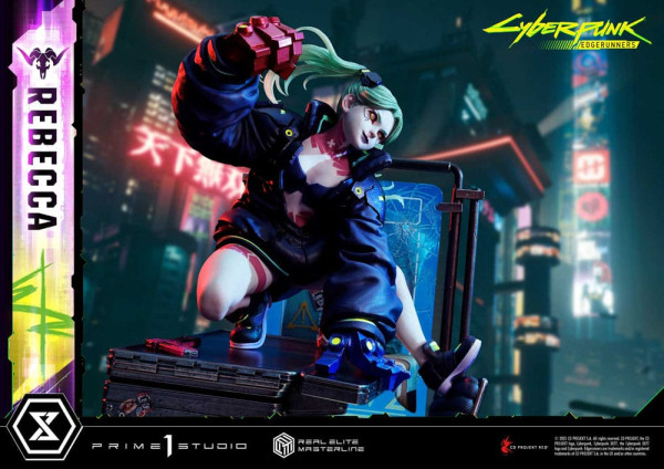 Cyberpunk: Edgerunners Real Elite Masterline Series Statue 1/4 Rebecca Deluxe Bonus Version 54 cm 13