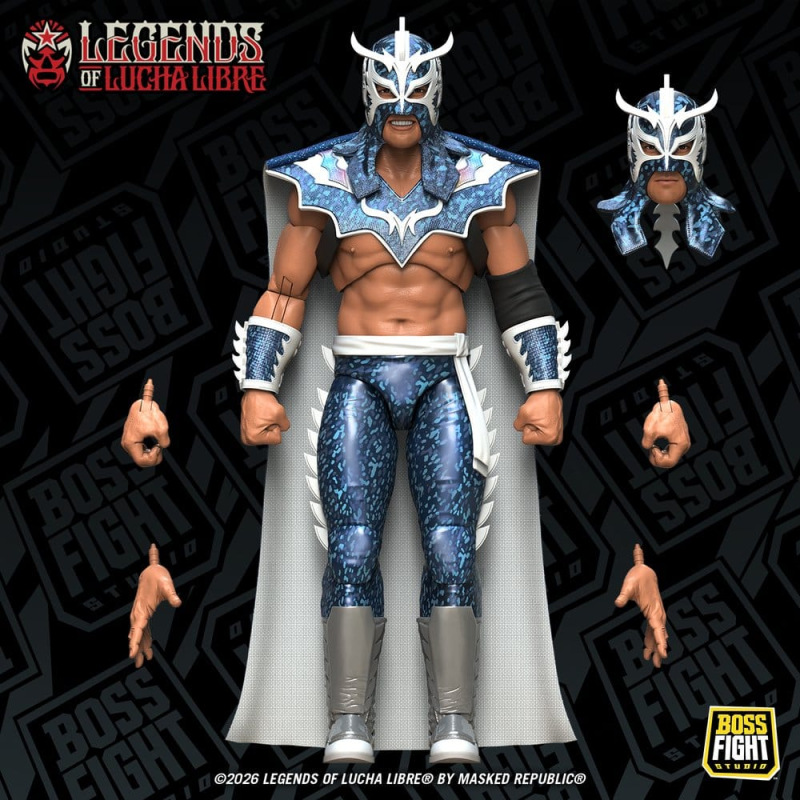Legends of Lucha Libre Signature Series Action Figure 1/12 Ultimo Dragon 11 cm 7