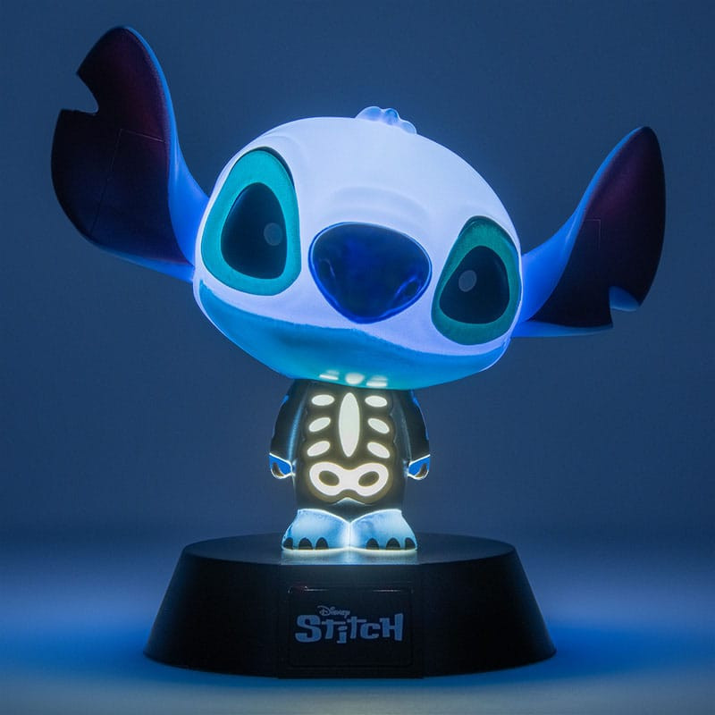 Lilo & Stitch Skeleton Icons Light Stitch 11 cm 3