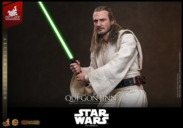 Star Wars: The Phantom Menace Movie Masterpiece Action Figure 1/6 Qui-Gon Jinn (Artisan Edition) Hot 3