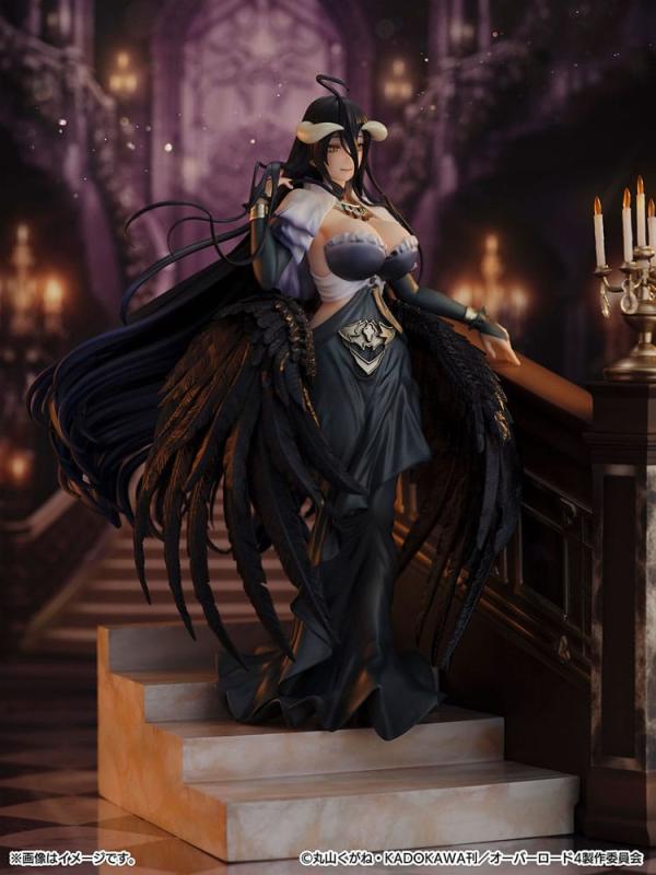 Overlord SHIBUYA SCRAMBLE FIGURE PVC Statue 1/7 Albedo Jet Black Dress Ver. 28 cm