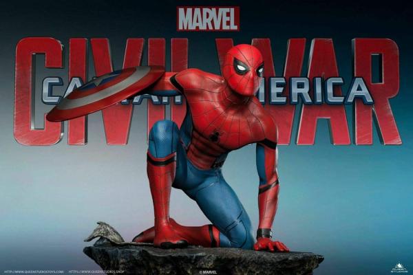 Captain America Civil War: Spider-Man Regular Ver. 1/4 Statue - Queen Studios