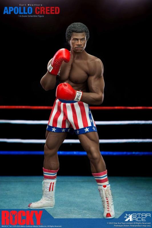 Rocky Statue 1/6 Apollo Creed Deluxe Version 36 cm