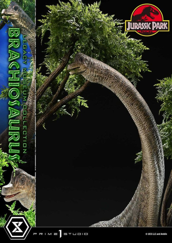 Jurassic Park (Film) Legacy Museum Collection Statue 1/15 Brachiosaurus Bonus Version 128 cm 12