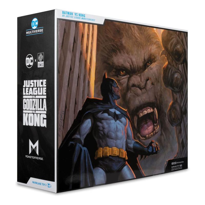 DC Justice League Monsterverse DC Multiverse Action Figures 2-Pack Batman & Kong 29 cm 13