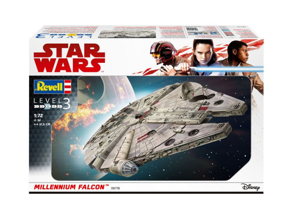 Star Wars Model Kit 1/72 Millennium Falcon 38 cm 10