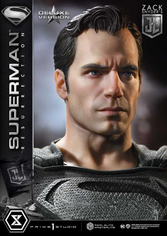 Zack Snyder's Justice League Real Elite Masterline Series Statue 1/3 Superman Resurrection Deluxe Bo 11