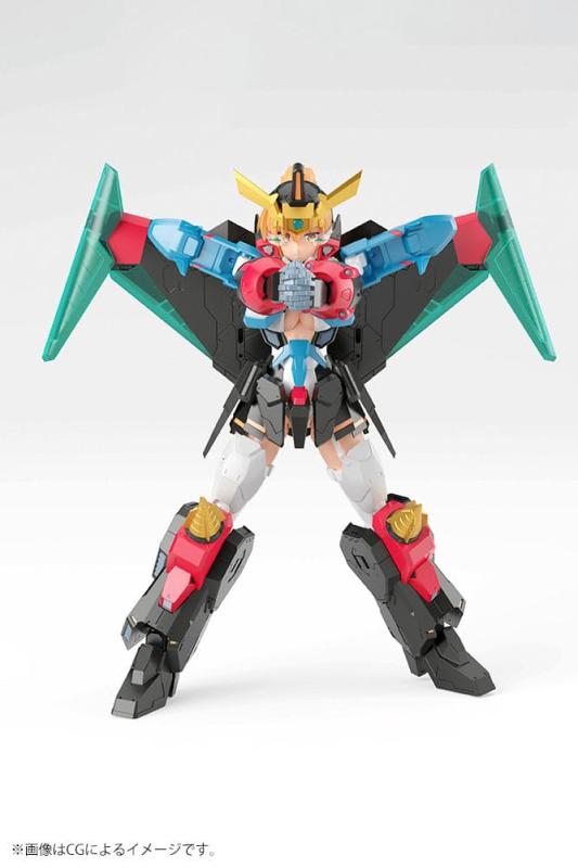 The King of Braves GaoGaiGar Cross Frame Girl Plastic Model Kit Star Gaofighgar 19 cm