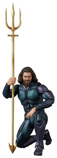 Aquaman and the Lost Kingdom MAFEX Action Figure Aquaman (Stealth Suit) 16 cm 9