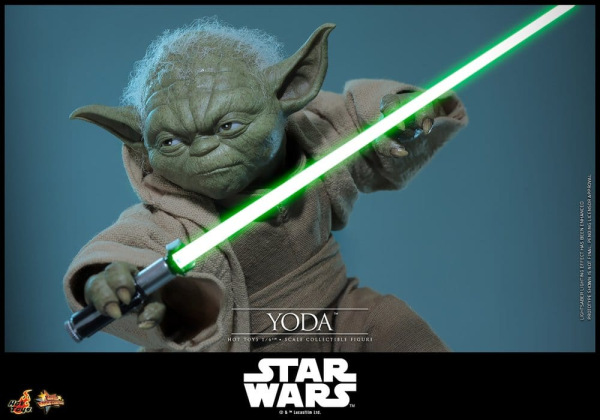 Star Wars: Revenge of the Sith Movie Masterpiece Action Figure 1/6 Yoda 14 cm 4