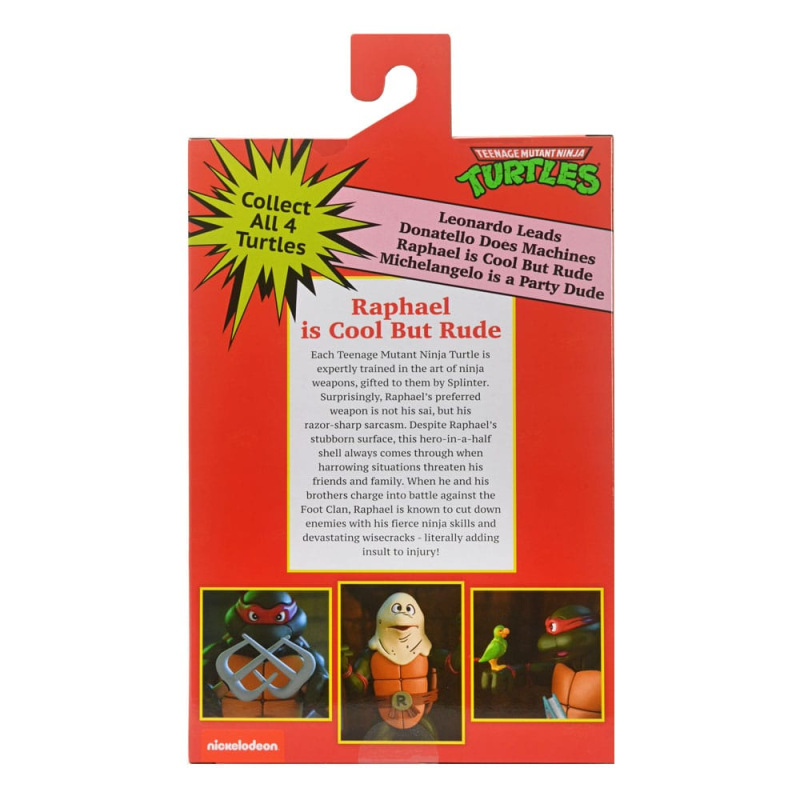 Teenage Mutant Ninja Turtles (1987 Cartoon) Action Figure Ultimate Raphael (VHS) 18 cm 2