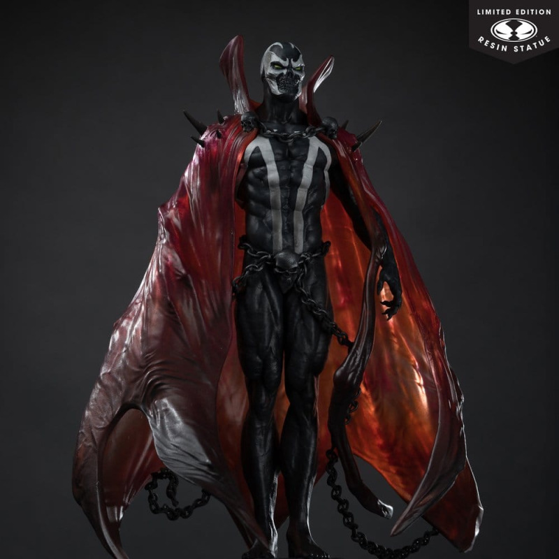 Spawn Black White & Red All Over Statue 1/10 Spawn by Pupeteer Lee 23 cm 7