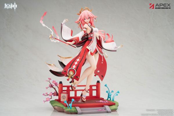 Genshin Impact PVC Statue 1/7 Yae Miko Astute Amusement Ver. 28 cm 5