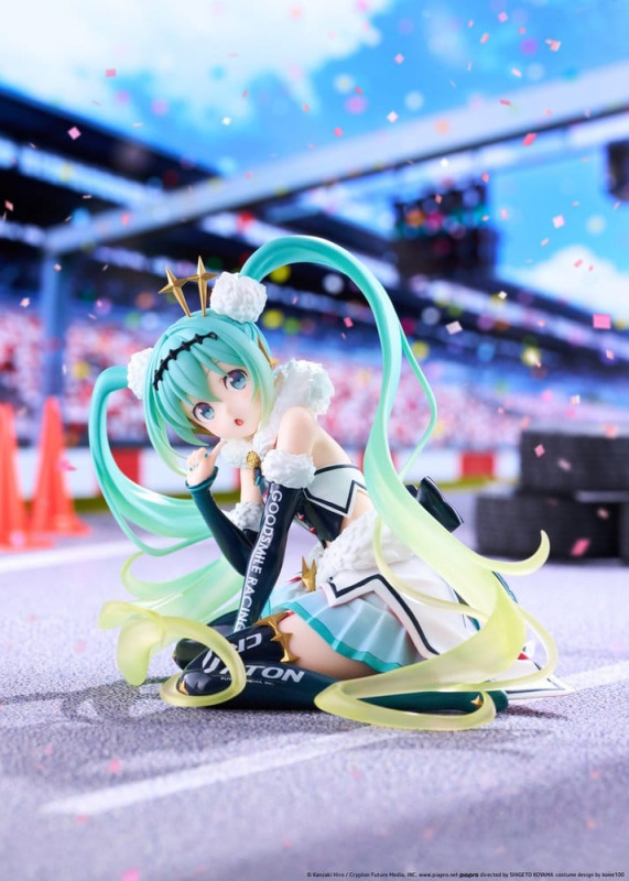 Hatsune Miku Taito Kuji PVC Figure Racing Miku 2018 Ver. Round 8 13 cm 1
