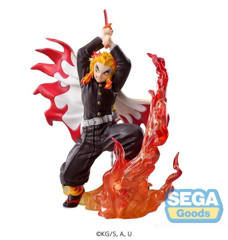 Demon Slayer: Kimetsu no Yaiba Xross Link Anime PVC Statue Kyojuro Rengoku 15 cm 6