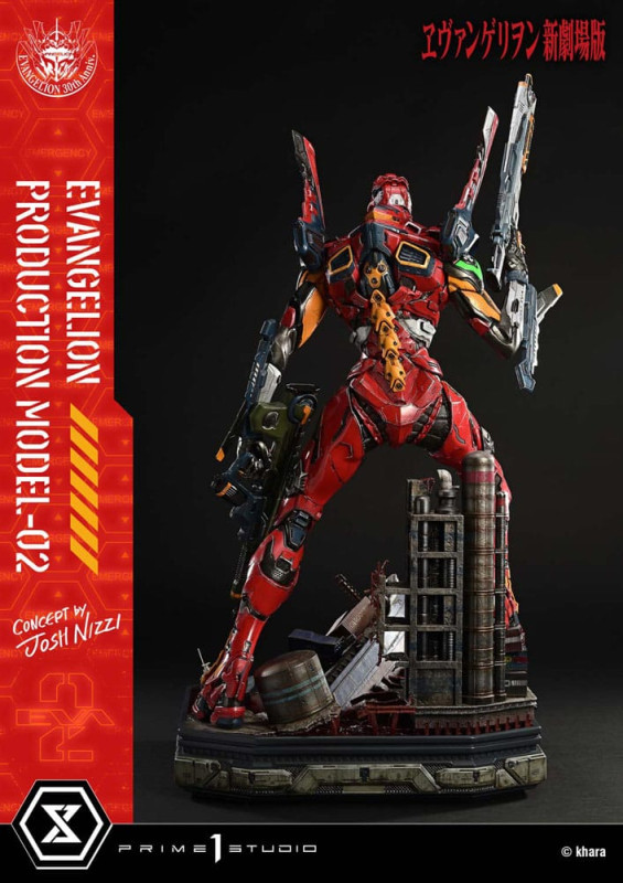 Rebuild of Evangelion Ultimate Diorama Masterline Series Statue Evangelion Production Model-02 (Conc 9
