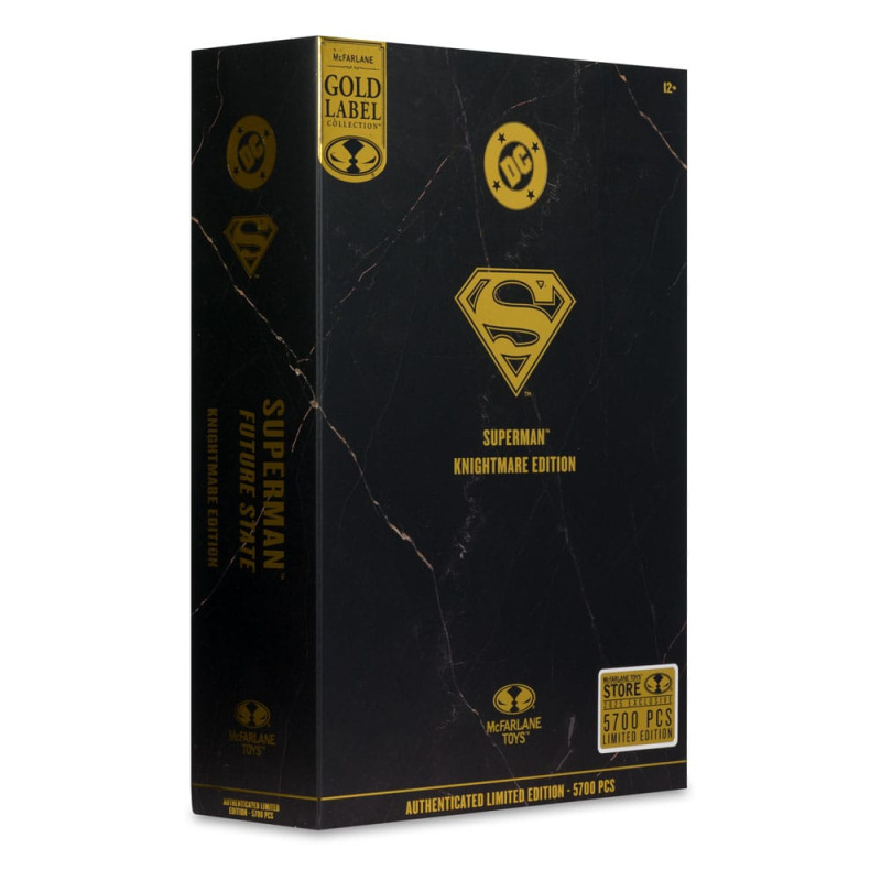 DC Multiverse Action Figure Superman (Future State) (Knightmare) (Gold Label) 18 cm 9