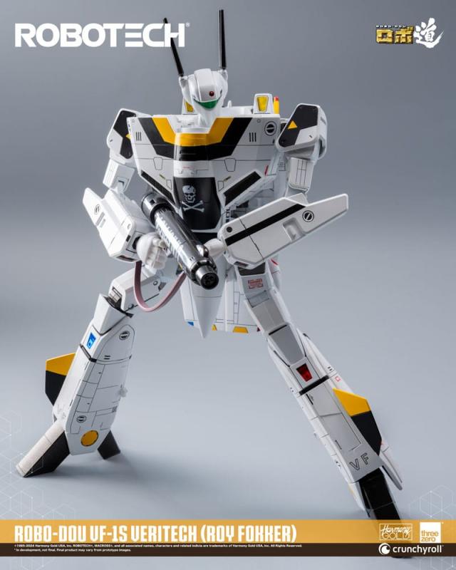 Robotech Action Figure ROBO-DOU VF-1S Veritech (Roy Fokker) 20 cm