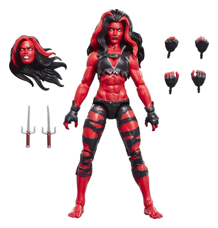 Hulk Marvel Legends Action Figure Red She-Hulk 15 cm 10