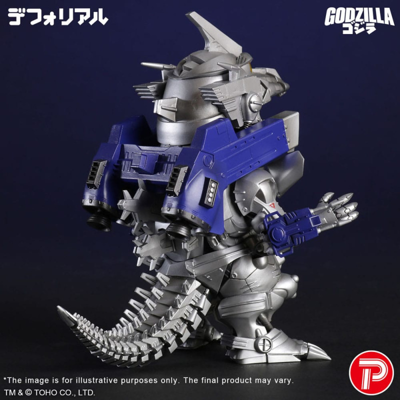Godzilla against Mechagodzilla Deforeal PVC Statue MFS-3 KIRYU Heavily Armed Type 15 cm 2