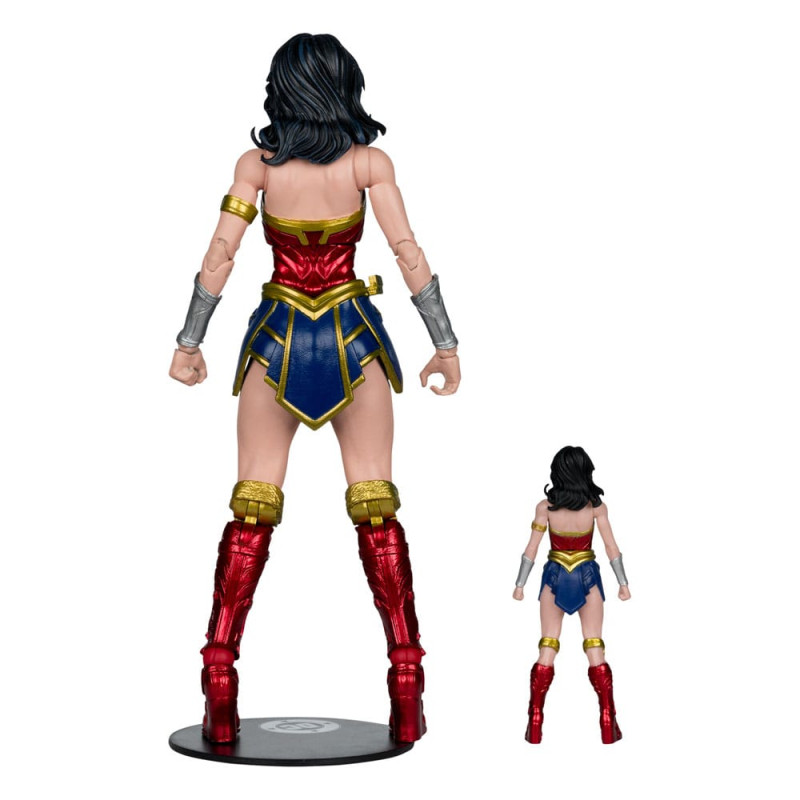 DC Justice League Monsterverse DC Multiverse Action Figures 2-Pack Wonder Woman Vs. Atomic Blast God 8