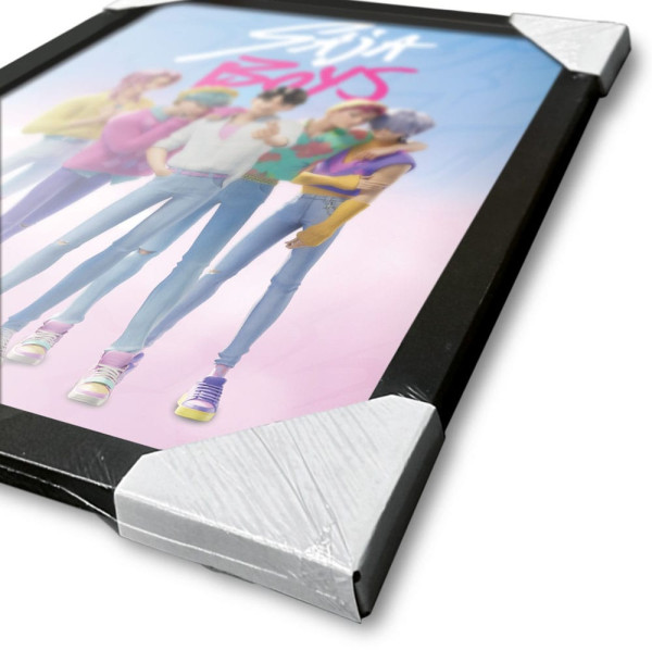 KPop Demon Hunters Collector Print Framed Poster Saja Boys 2