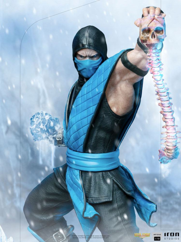 Mortal Kombat Art Scale Statue 1/10 Sub-Zero 23 cm 12