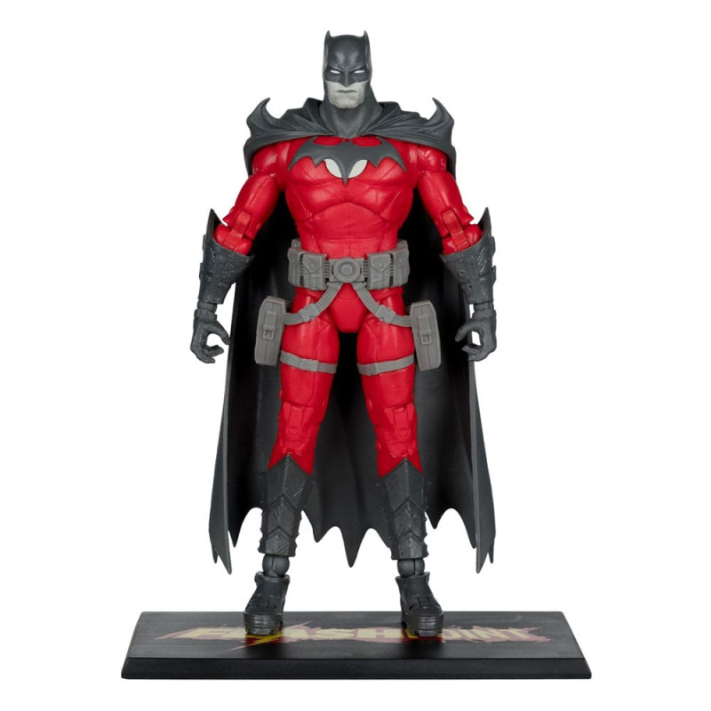 DC Multiverse Action Figure Batman (Flashpoint) (Black & White Accent Edition) (Gold Label) 18 cm 5