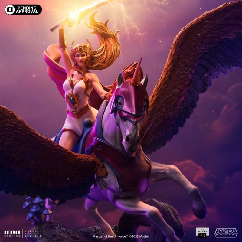 Masters of the Universe BDS Art Scale Statue 1/10 She-Ra and Swiftwind 42 cm 13