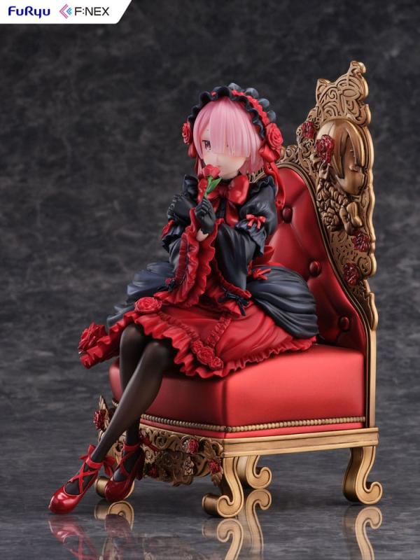 Re:ZERO -Starting Life in Another World F:NEX PVC Statue 1/7 Ram Gothic Ver. 20 cm