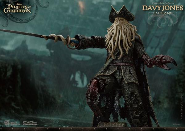 Pirates of the Caribbean: Davy Jones 1/9 Action Heroes Action Figure - Beast Kingdom Toys