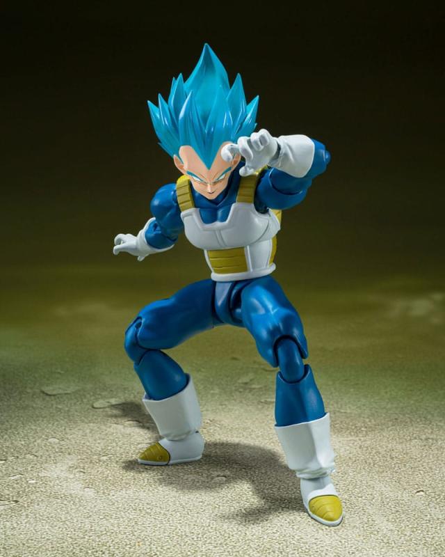 Dragon Ball Super S.H. Figuarts Action Figure Super Saiyan God Super Saiyan Vegeta -Unwavering Saiya