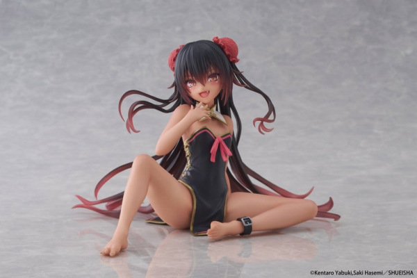 To Love-Ru Darkness Desktop Cute PVC Figure Nemesis (Chinese Dress Ver.) 13 cm