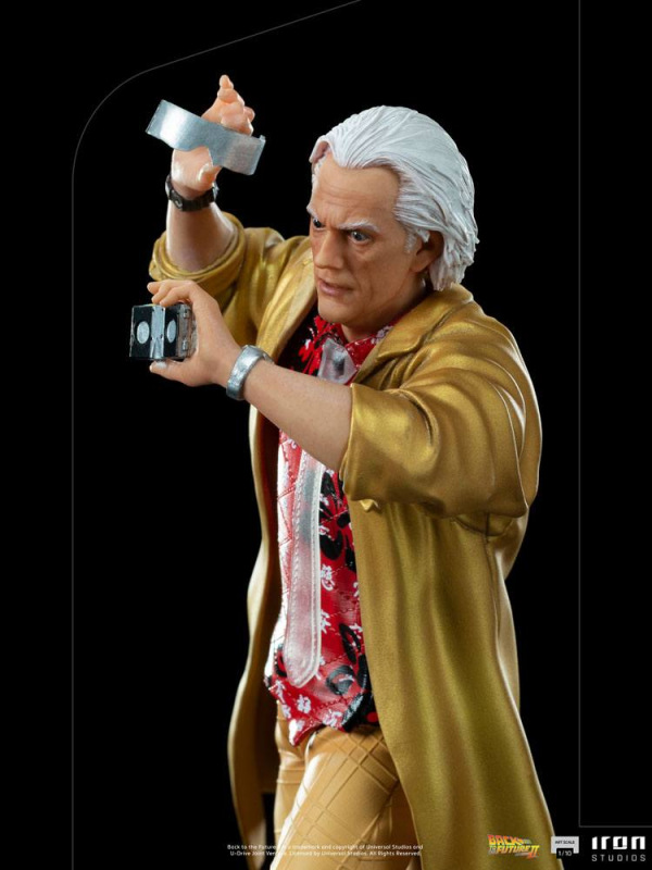 Back to the Future II Art Scale Statue 1/10 Doc Brown 25 cm 8