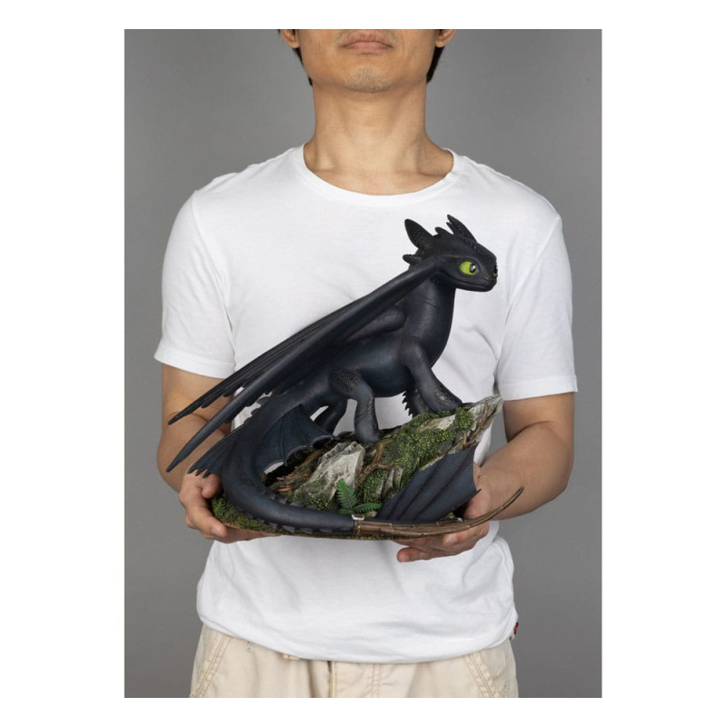 Dragons Master Craft Statue Standing Toothless 31 cm 6