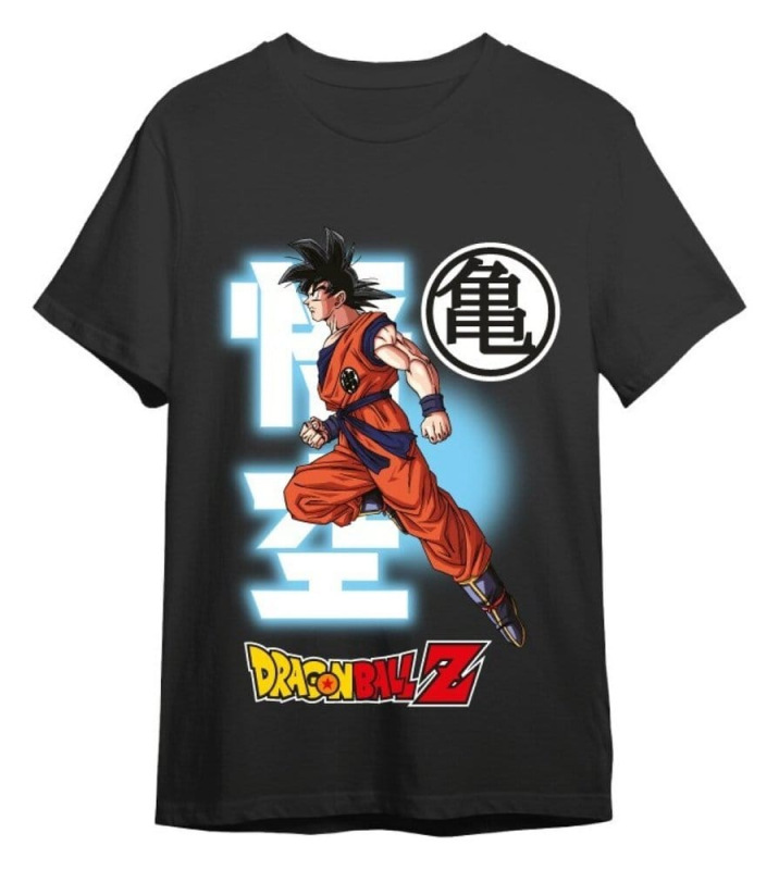 Dragon Ball Z T-Shirt Goku Fly Black Size L 1