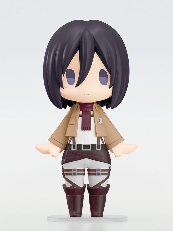 Attack on Titan HELLO! GOOD SMILE Action Figure Mikasa Ackerman 10 cm 1