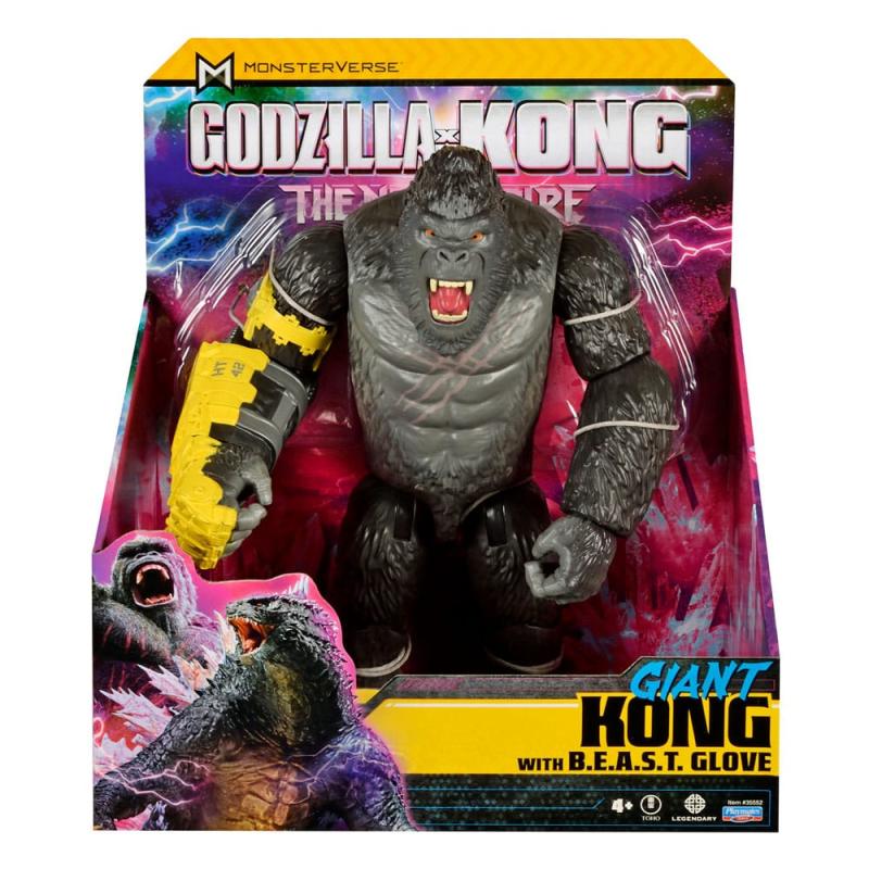 Godzilla x Kong The new Empire Action Figures Deluxe elek Figures 28 cm Assortment (4)