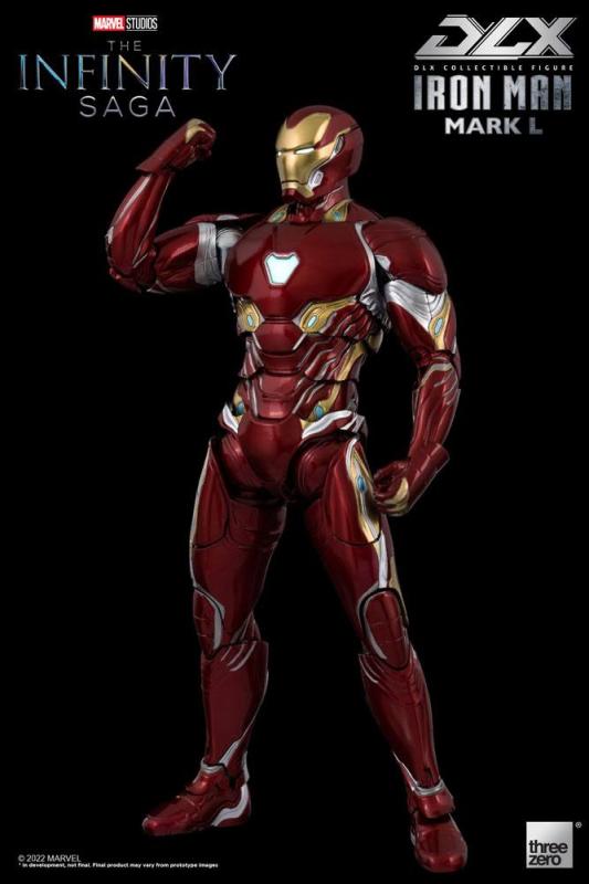 Infinity Saga: Iron Man Mark 50 1/12 DLX Action Figure - ThreeZero
