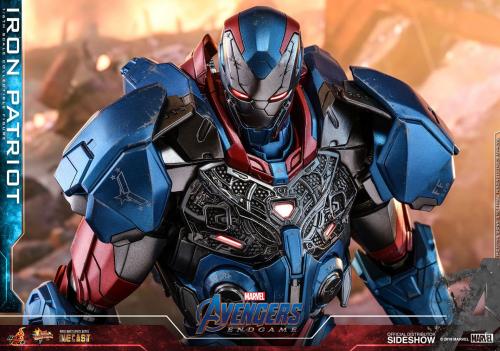 Avengers Endgame:  Iron Patriot - Diecast Figure 1/6 - Hot Toys